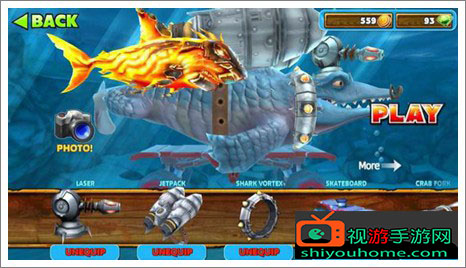 《饥饿鲨进化》鲨鱼大全