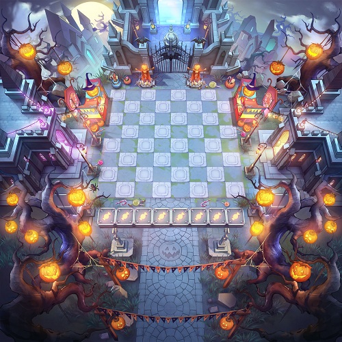 盛装舞会！《皇家骑士300自走棋》万圣节狂欢版本隆重上线