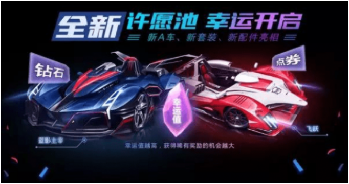 qq飛車手游許愿池多少能滿 qq飛車手游許愿池幸運值達到多少可以獲得水晶