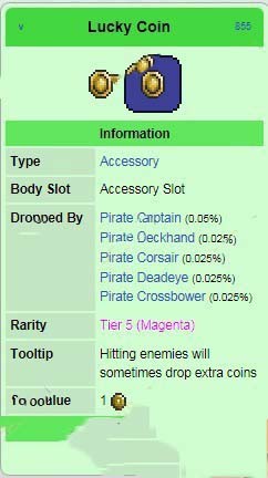 泰拉瑞亚幸运硬币怎么获得 泰拉瑞亚幸运硬币有什么用