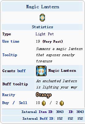 泰拉瑞亚魔法灯笼怎么获得 泰拉瑞亚魔法灯笼有什么用