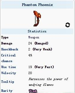 泰拉瑞亚幽灵凤凰怎么得 泰拉瑞亚幽灵凤凰好不好用