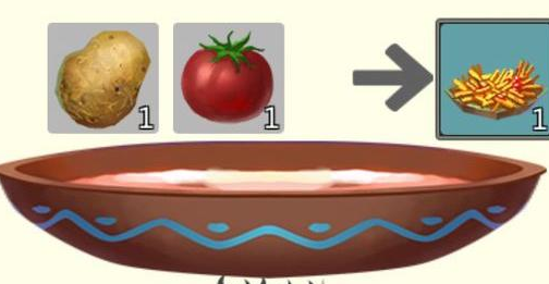 创造与魔法薯条怎么做 创造与魔法薯条制作配方