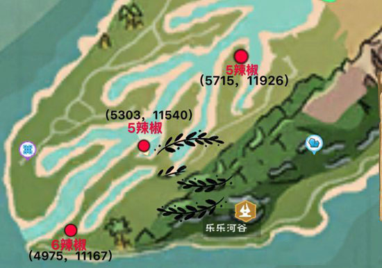 创造与魔法辣椒位置图 创造与魔法辣椒哪里刷最多