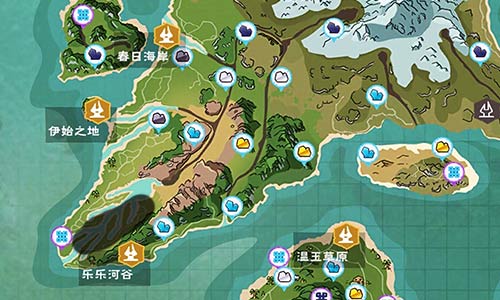 创造与魔法橡胶树在哪 创造与魔法橡胶树哪里多，橡胶树分布图