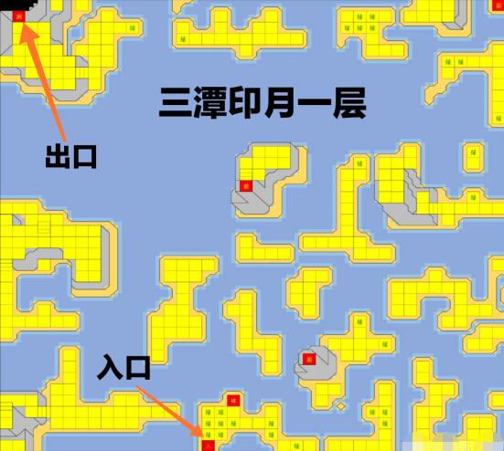 烟雨江湖三潭印月怎么走 烟雨江湖三潭印月第一层宝箱怎么拿