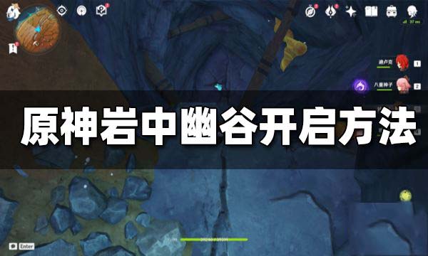 原神岩中幽谷入口在哪 原神岩中幽谷入口怎么开