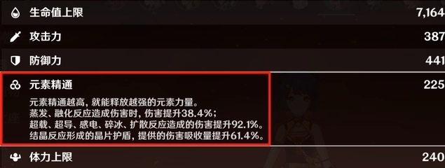 原神元素精通有什么用 原神元素精通适合什么人物