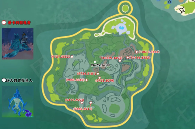创造与魔法希卡利驭龟者位置图 创造与魔法希卡利驭龟者刷新时间