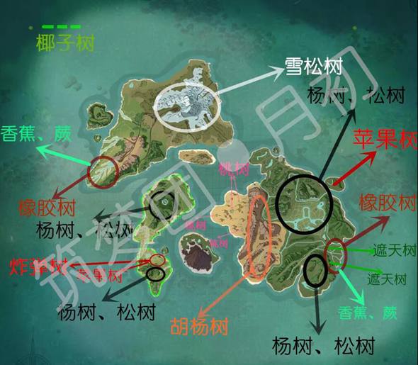 创造与魔法树叶哪里多 创造与魔法树叶有什么用