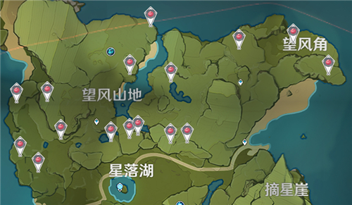 原神莓莓果位置分布图 原神莓莓果哪里买