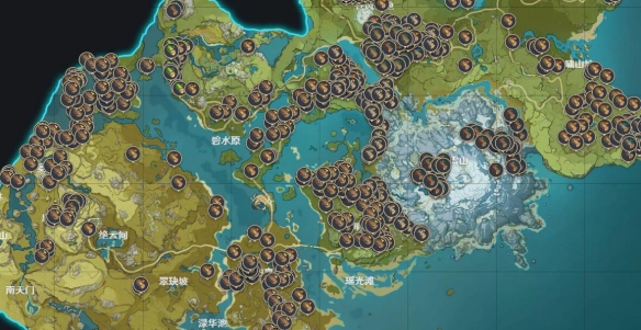 原神树木刷新时间 原神树木采集点