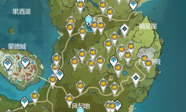 原神树莓在哪里买 原神树莓分布图