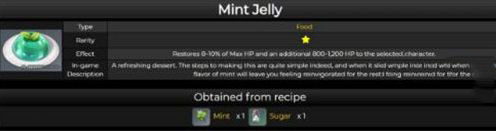 原神薄荷果冻食谱怎么获得 原神薄荷果冻有什么用