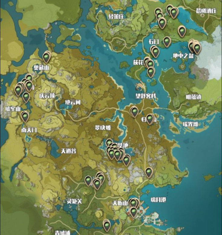 原神莲蓬在哪采集 原神莲蓬在哪个商店买