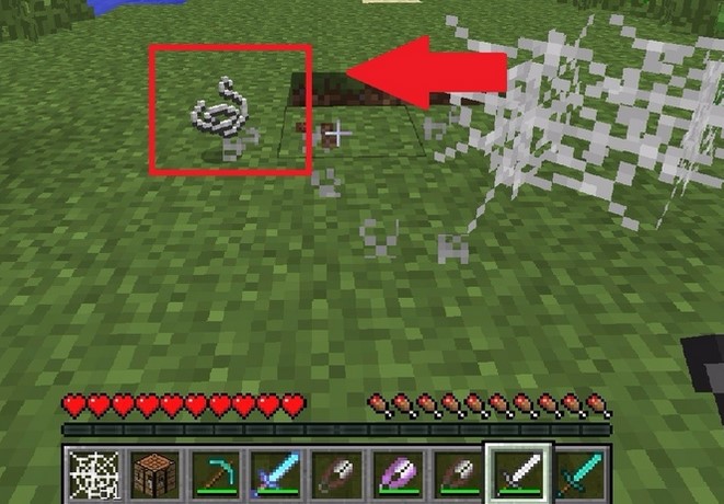 我的世界蜘蛛网怎么合成 我的世界蜘蛛网用什么挖