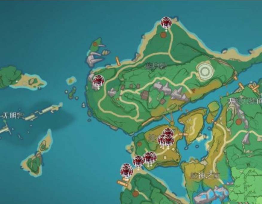 原神野伏众多久刷新一次 原神野伏众位置图