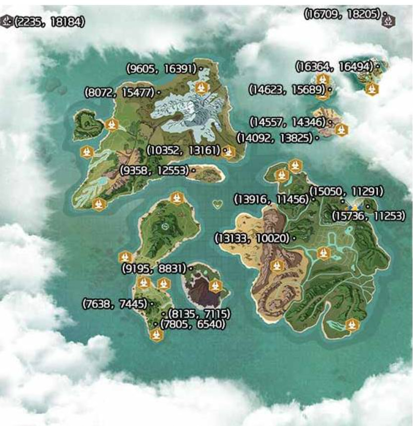 创造与魔法小鸟位置图 创造与魔法小鸟必刷点