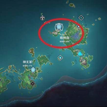 原神鸣神岛雷神瞳位置 原神鸣神岛在哪