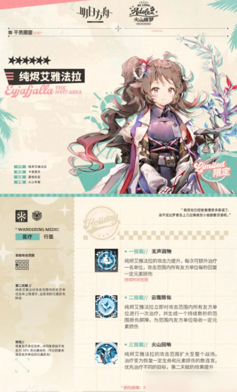 明日方舟艾雅法拉值得练吗 明日方舟艾雅法拉专精材料