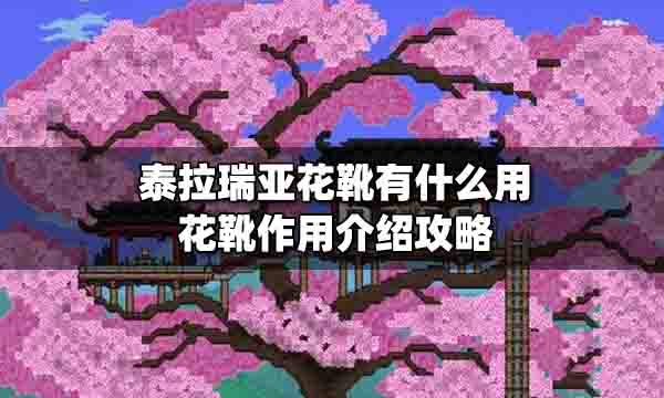 泰拉瑞亚花靴有什么用 泰拉瑞亚花靴怎么获得