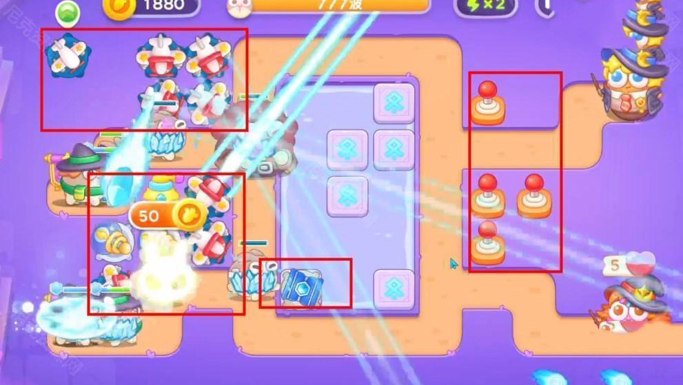 保衛蘿卜4阿波尼克號第66關怎么過 保衛蘿卜4阿波尼克號第67關攻略